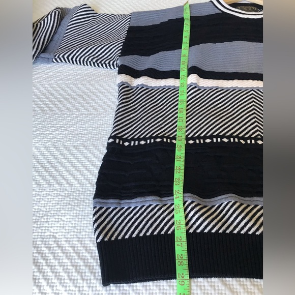 Vintage TOSANI Mens Sweater Coogi Style - Picture 15 of 17